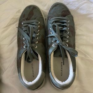 All Saints Camo Shoes